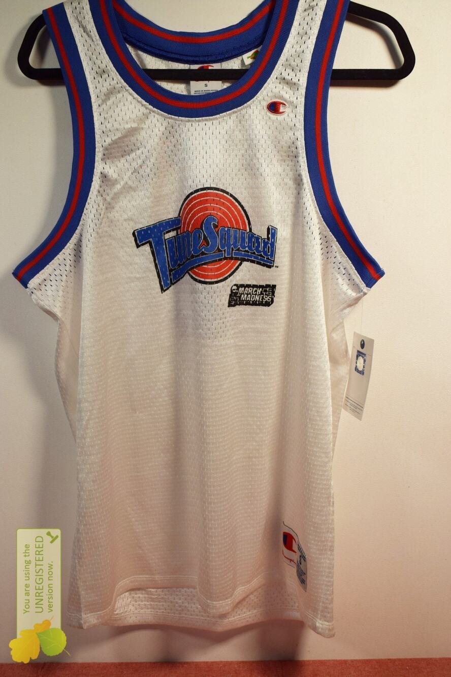 Champion Space Jam x NCAA March Madness Adult Bugs Bunny Jersey Small